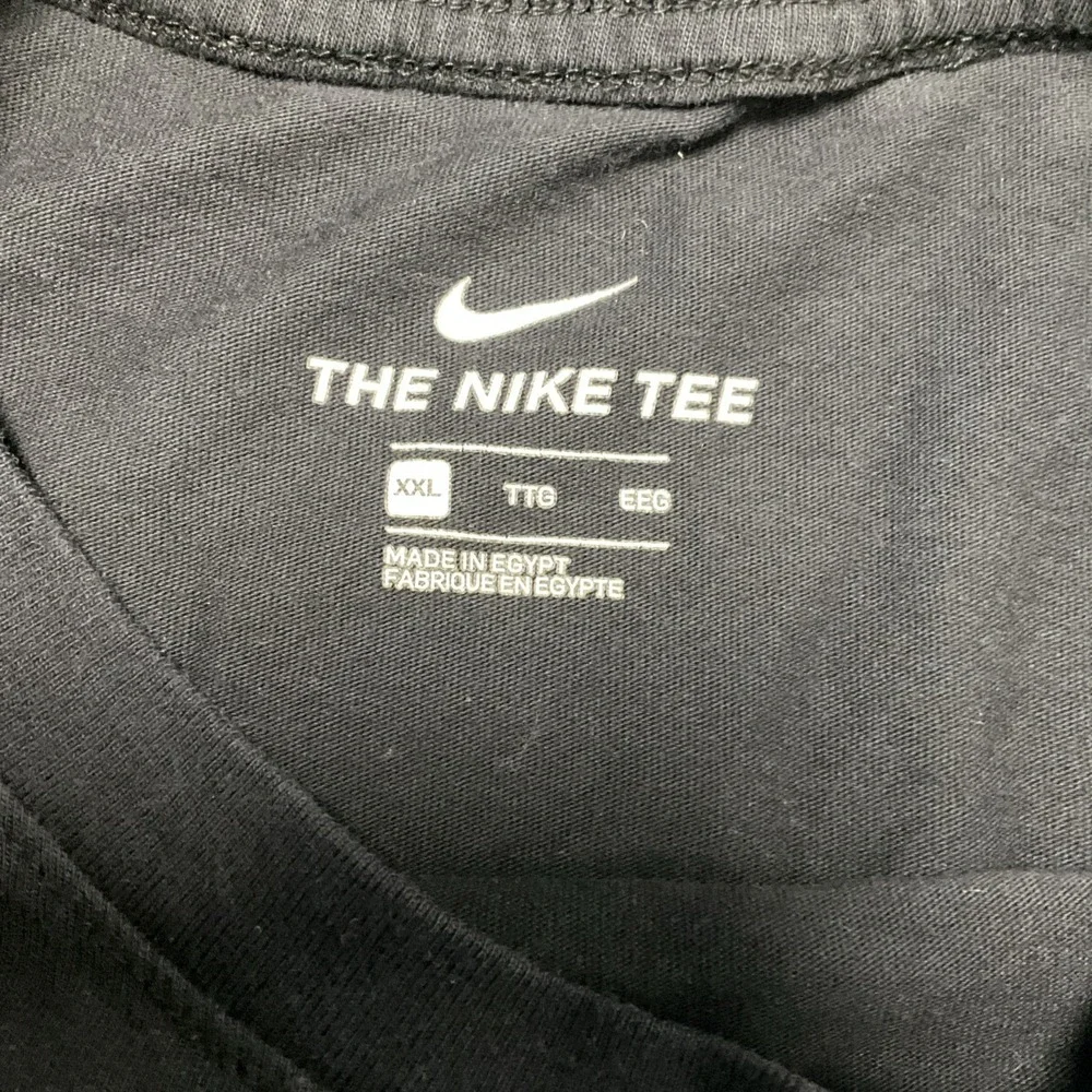 Nike Youth Navy Tee  White Lettering Size XXL